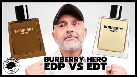 burberry hero edt vs edp